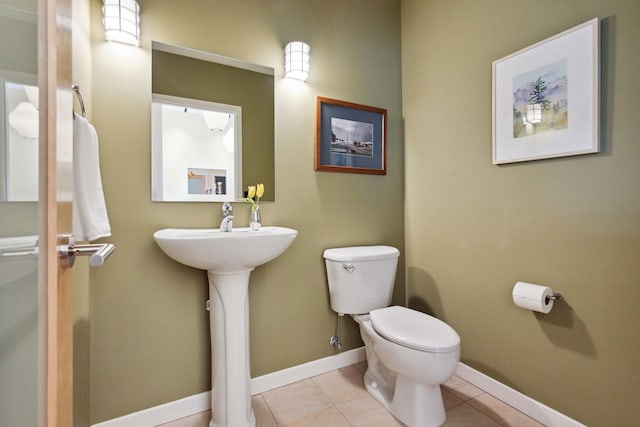 490 Temperance St Unit 403, Saint Paul, MN 55101 - bathroom featuring tile patterned floors, baseboards, and toilet