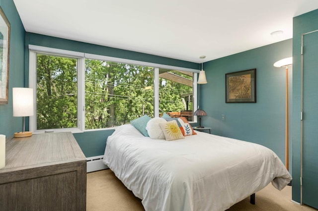 4618 Cedarwood Rd, Saint Louis Park, MN 55416 - bedroom with a baseboard radiator and carpet