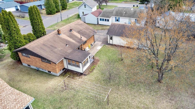 drone / aerial view