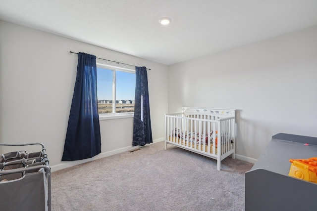 18357 Glacier Way, Lakeville, MN 55044 - carpeted bedroom with a nursery area and baseboards