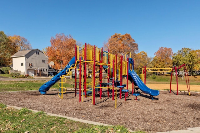 view of community playground