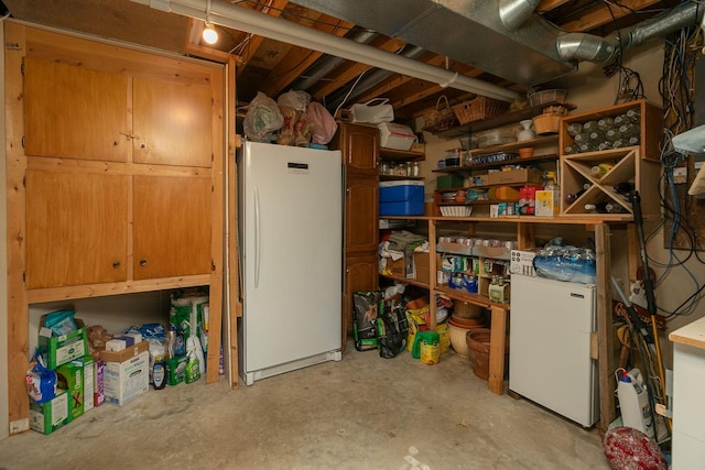 view of storage