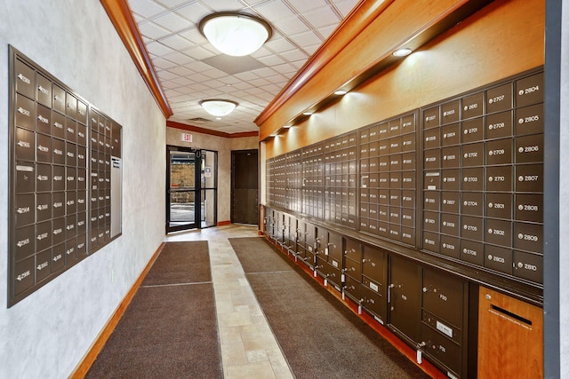 view of home's community with mail area