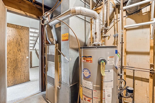 utilities with gas water heater