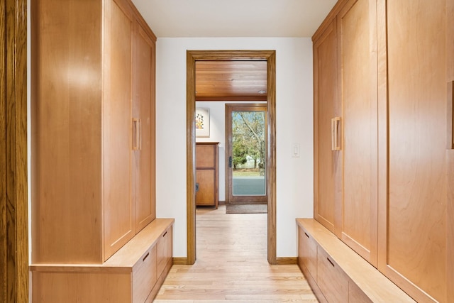 3412 Williamsburg Pkwy, Woodbury, MN 55129 - mudroom with light wood-style floors and baseboards