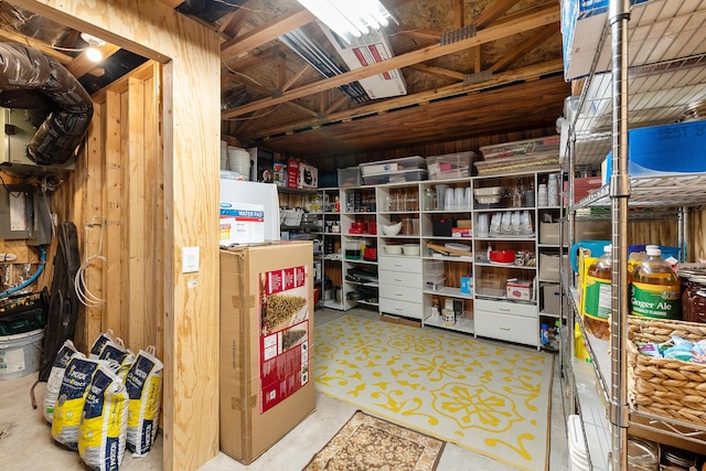 view of storage
