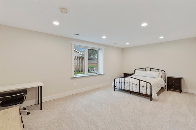 11824 Winnetka Ave N, Champlin, MN 55316 - carpeted bedroom featuring baseboards and recessed lighting