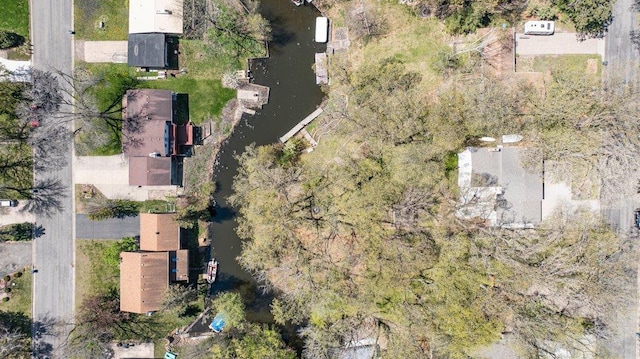 956 10th Ave SE, Forest Lake, MN 55025 - aerial overview of property's location with a large body of water