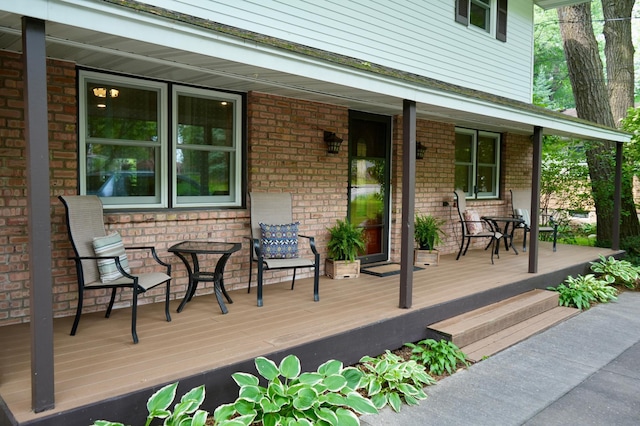 956 10th Ave SE, Forest Lake, MN 55025 - view of wooden porch