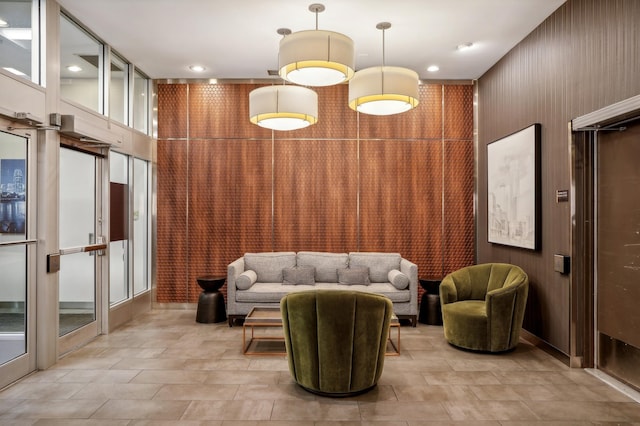 view of common area