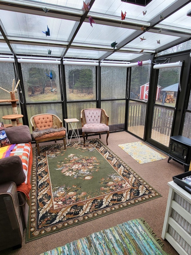 5344 Shady Ln, Canosia Twp, MN 55811 - view of sunroom / solarium