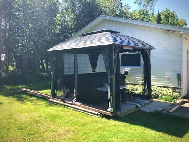 5344 Shady Ln, Canosia Twp, MN 55811 - view of outdoor structure with a gazebo