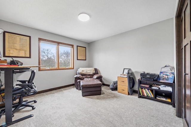 134 Newport Pkwy N, Kindred, ND 58051 - carpeted home office with baseboards