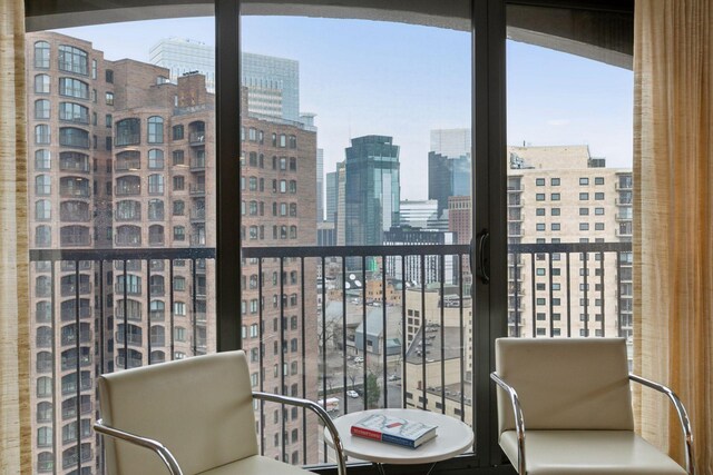 1235 Yale Pl Unit 1706, Minneapolis, MN 55403 - balcony featuring a view of city