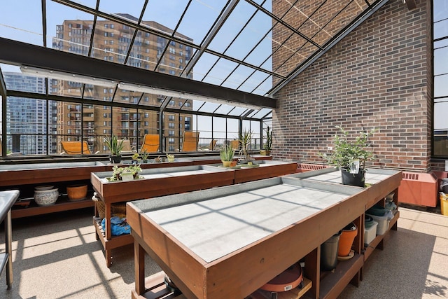 1235 Yale Pl Unit 1706, Minneapolis, MN 55403 - sunroom / solarium with a view of city