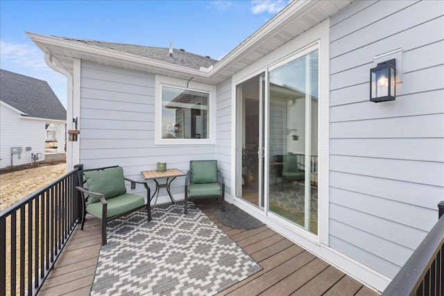 view of deck