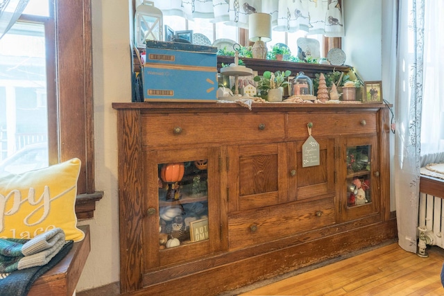 312 Vine St, Fergus Falls, MN 56537 - bar featuring light wood-type flooring and a healthy amount of sunlight