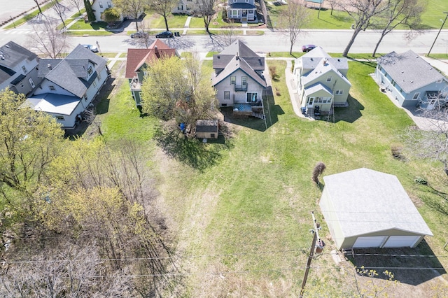 312 Vine St, Fergus Falls, MN 56537 - birds eye view of property with a residential view