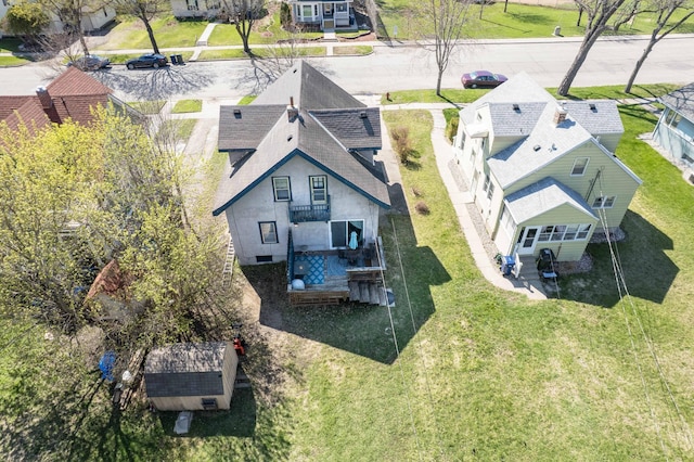 312 Vine St, Fergus Falls, MN 56537 - birds eye view of property with a residential view