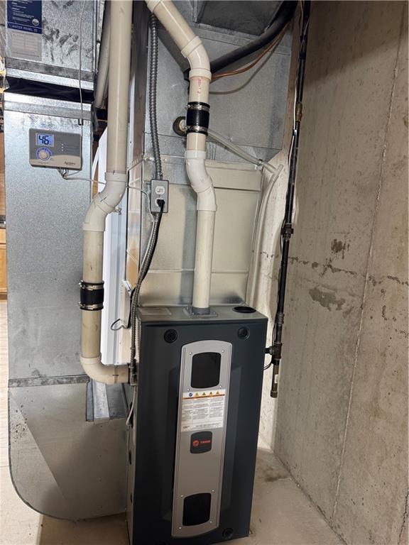 view of utility room