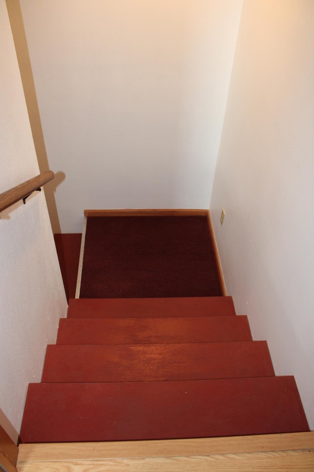 view of staircase