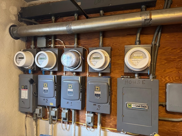utilities with electric panel