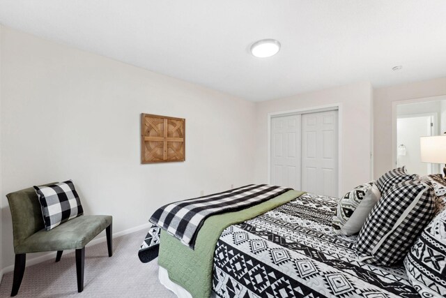 304 Lakeview Ave, Long Lake, MN 55356 - carpeted bedroom featuring baseboards and a closet