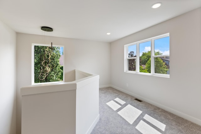 5345 45th Ave S, Minneapolis, MN 55417 - spare room with light colored carpet and recessed lighting