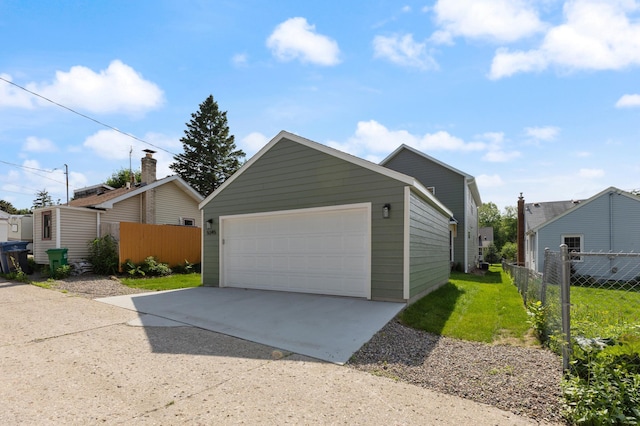 5345 45th Ave S, Minneapolis, MN 55417 - view of front facade featuring an outdoor structure and a garage