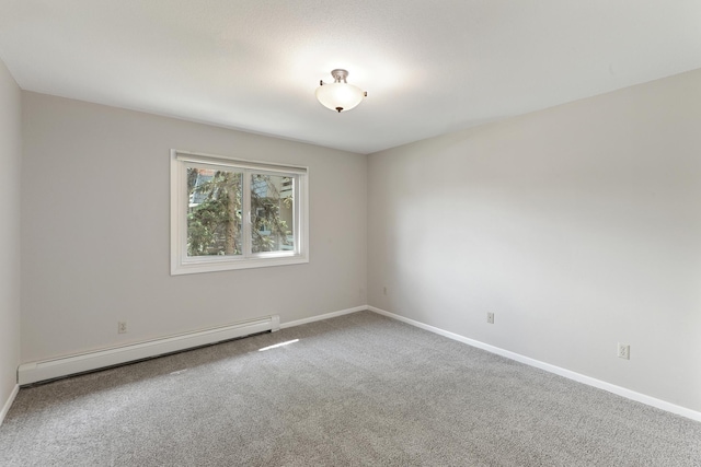 4387 Wilshire Blvd Unit 202, Mound, MN 55364 - carpeted spare room with baseboard heating and baseboards