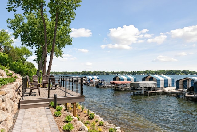 4387 Wilshire Blvd Unit 202, Mound, MN 55364 - dock featuring a water view