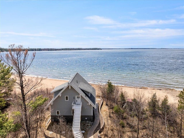 water view with local beach