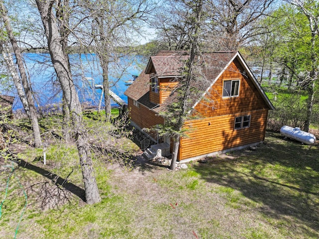 10209 Amery Ave NW, Silver Creek Twp, MN 55362 - view of side of property with a lawn