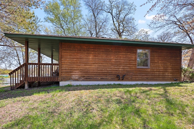 10209 Amery Ave NW, Silver Creek Twp, MN 55362 - view of home's exterior with a yard