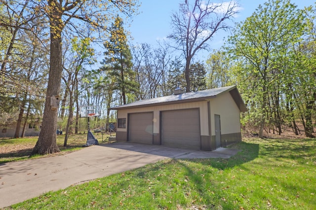 10209 Amery Ave NW, Silver Creek Twp, MN 55362 - view of detached garage