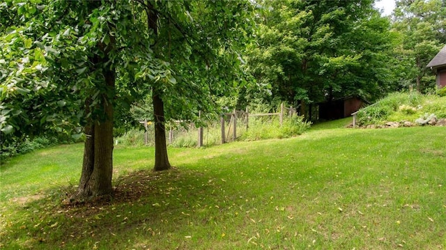 view of yard