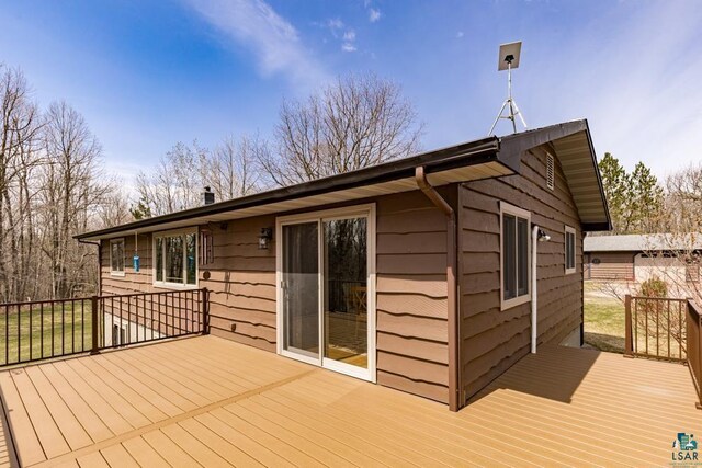 view of deck