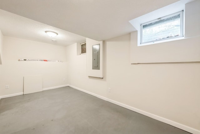 601 Harry Davis Ln, Minneapolis, MN 55411 - basement with electric panel and baseboards