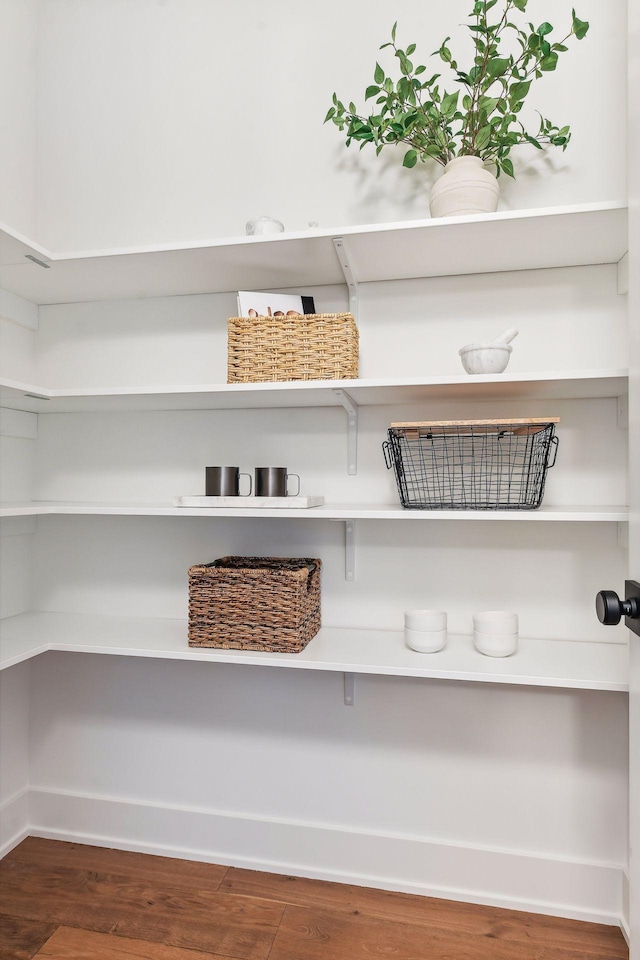 view of pantry