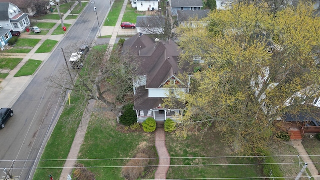 birds eye view of property featuring a residential view