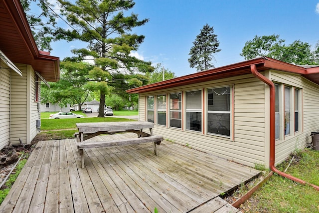 6001 Bryant Ave N, Brooklyn Center, MN 55430 - view of deck