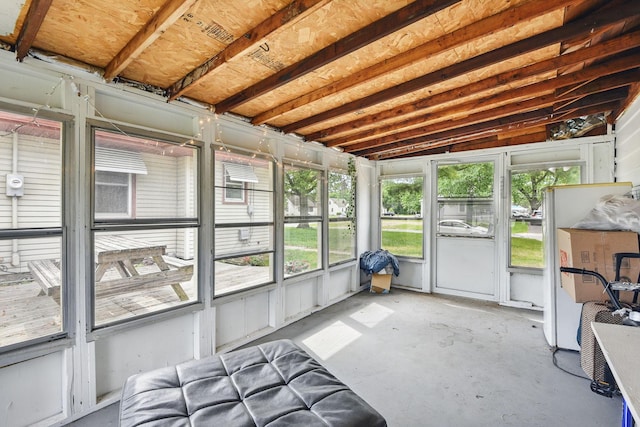 6001 Bryant Ave N, Brooklyn Center, MN 55430 - view of unfurnished sunroom