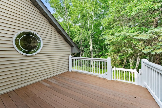 7884 341st St, Lent Twp, MN 55079 - view of wooden terrace