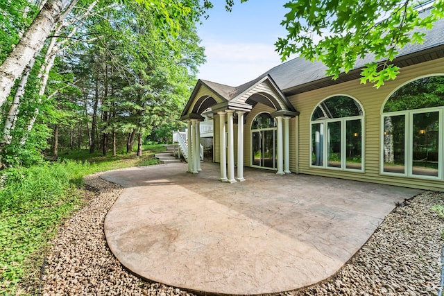 7884 341st St, Lent Twp, MN 55079 - view of patio