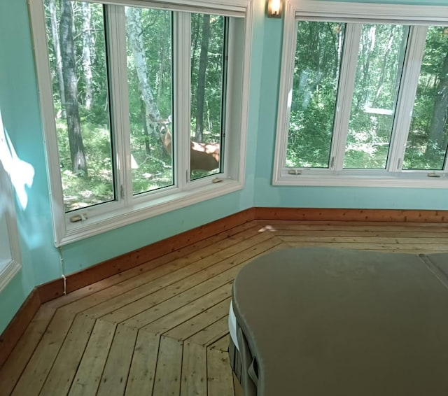 7884 341st St, Lent Twp, MN 55079 - unfurnished sunroom featuring healthy amount of natural light