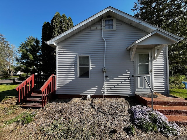 view of side of home