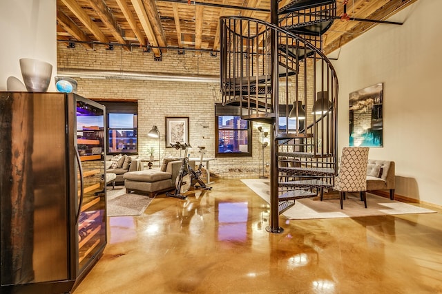 406 Wacouta St Unit 707, Saint Paul, MN 55101 - building lobby featuring stairs