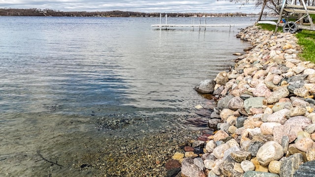11544 Lake Eunice Rd, Detroit Lakes, MN 56501 - water view with a dock