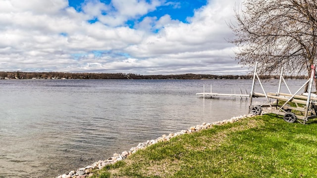 11544 Lake Eunice Rd, Detroit Lakes, MN 56501 - dock area featuring a water view