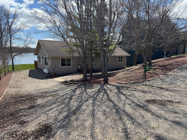 11544 Lake Eunice Rd, Detroit Lakes, MN 56501 - view of front of house featuring roof with shingles